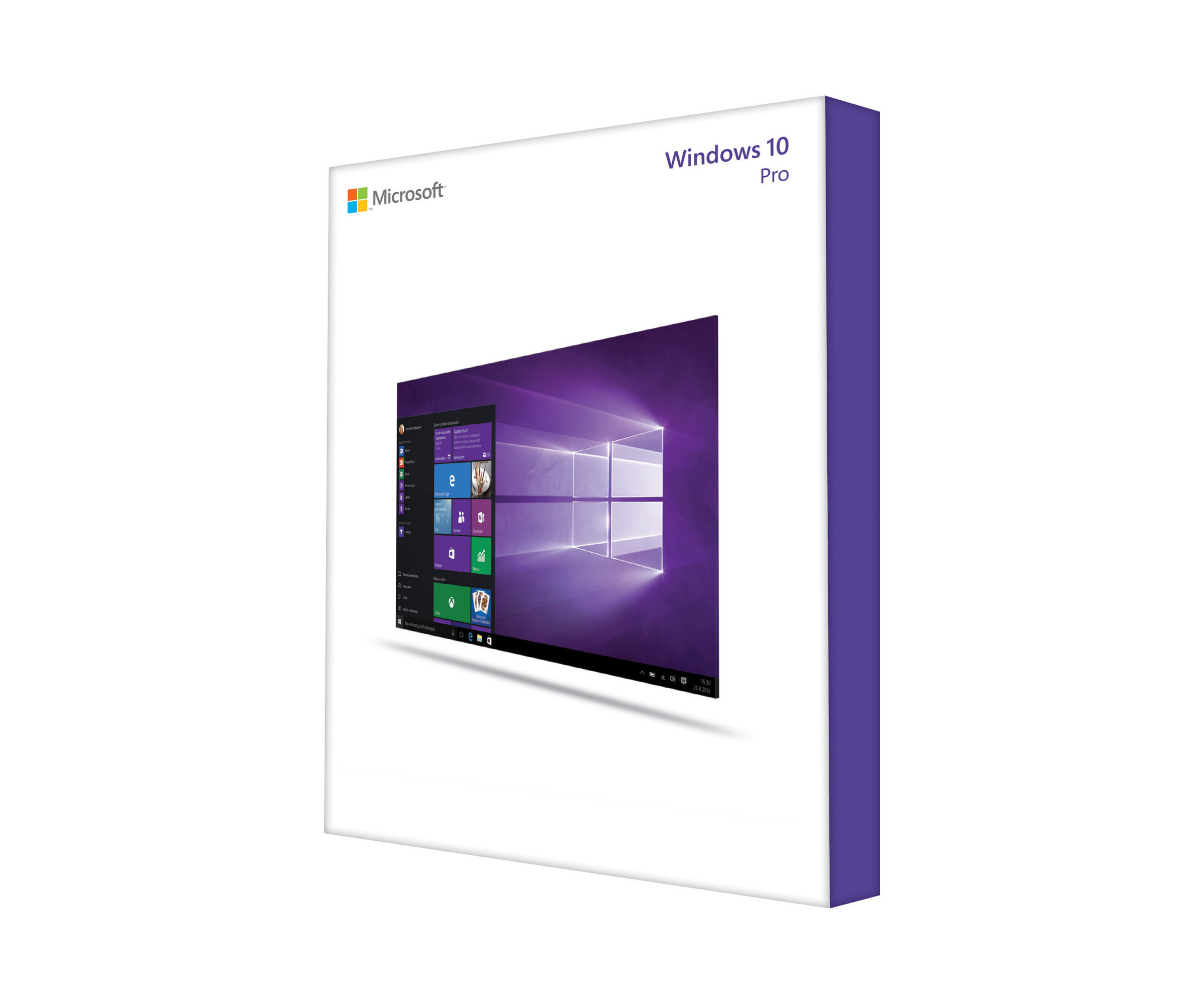 Microsoft Windows 10 Pro - Box-Pack - 1 Lizenz - Flash-Laufwerk