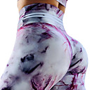 Women's High Waist Yoga Pants Leggings Butt Lift Quick Dry Rainbow Gym Workout Running Fitness Sports Activewear High Elasticity Skinny