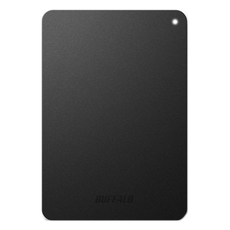 Buffalo 2TB MiniStation Safe ShockProof HD Portable External Hard Drive USB 3.0 - 5.0 Gbps