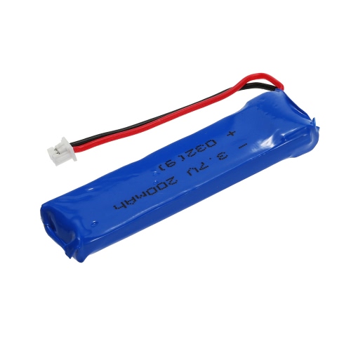 2pcs 3.7V 200mAh 30C Upgrade Lipo Battery for Blade Inductrix Tiny Whoop BLH8700 BLH8580 RC Drone Quadcopter