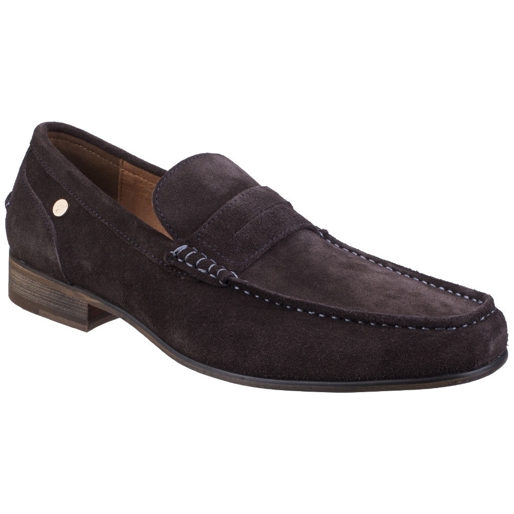 Gabicci Mens Crosby Suede Hard Wearing Slip On Loafer Shoes UK Size 10 (EU 44)