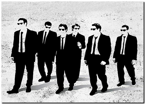banksy street art reservoir dogs home decor handpainted &hd print oil painting on canvas wall art canvas pictures 191117
