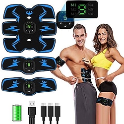 Smart EMS Wireless Muscle Stimulator Fitness Trainer Abdominal Training Electric Weight Loss Stickers Body Slimming Massager Lightinthebox