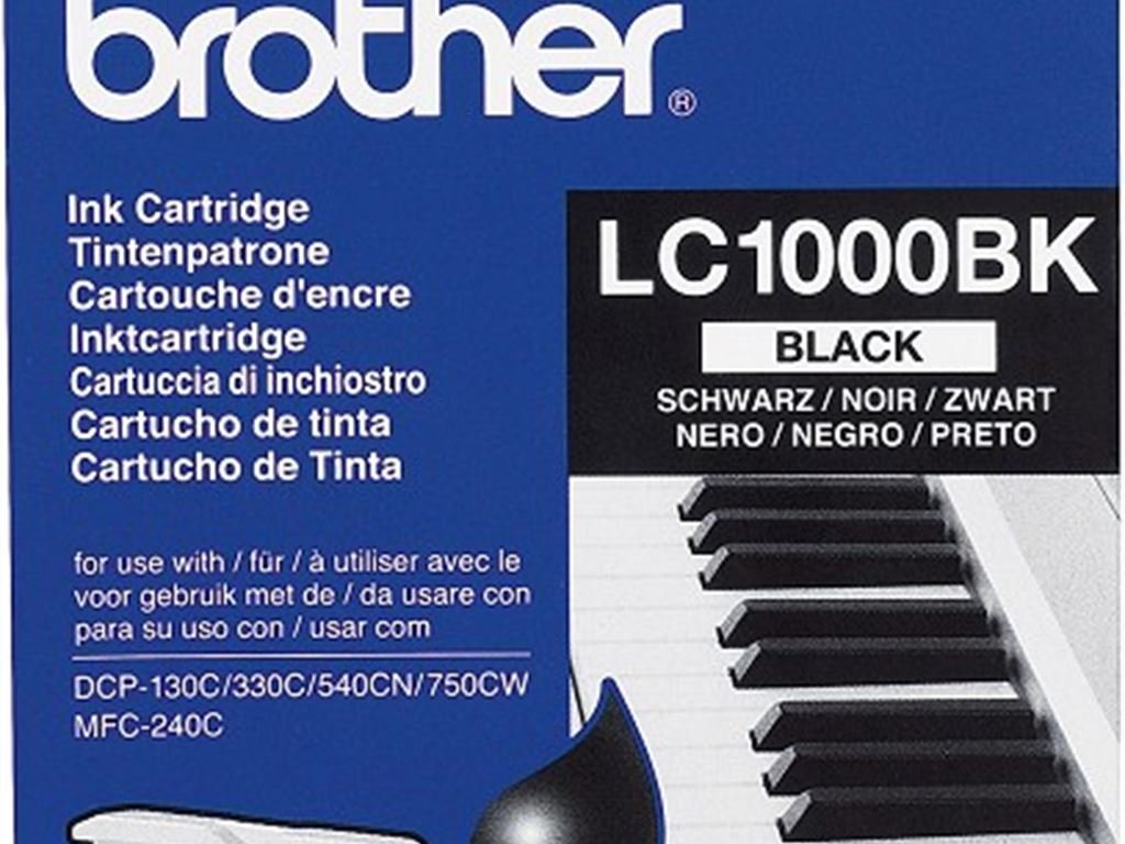 Brother Ink Cart/black f DCP-330C 540CN 740CW (Schwarz)