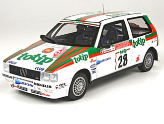 Fiat Uno Turbo (Alex Fiorio - San Remo Rally 1986) Resin Model Car
