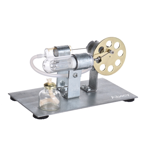 Aibecy Mini Heißluft Stirling Motor Motor Modell Stream Power Physik Experiment Pädagogisches Spielzeug