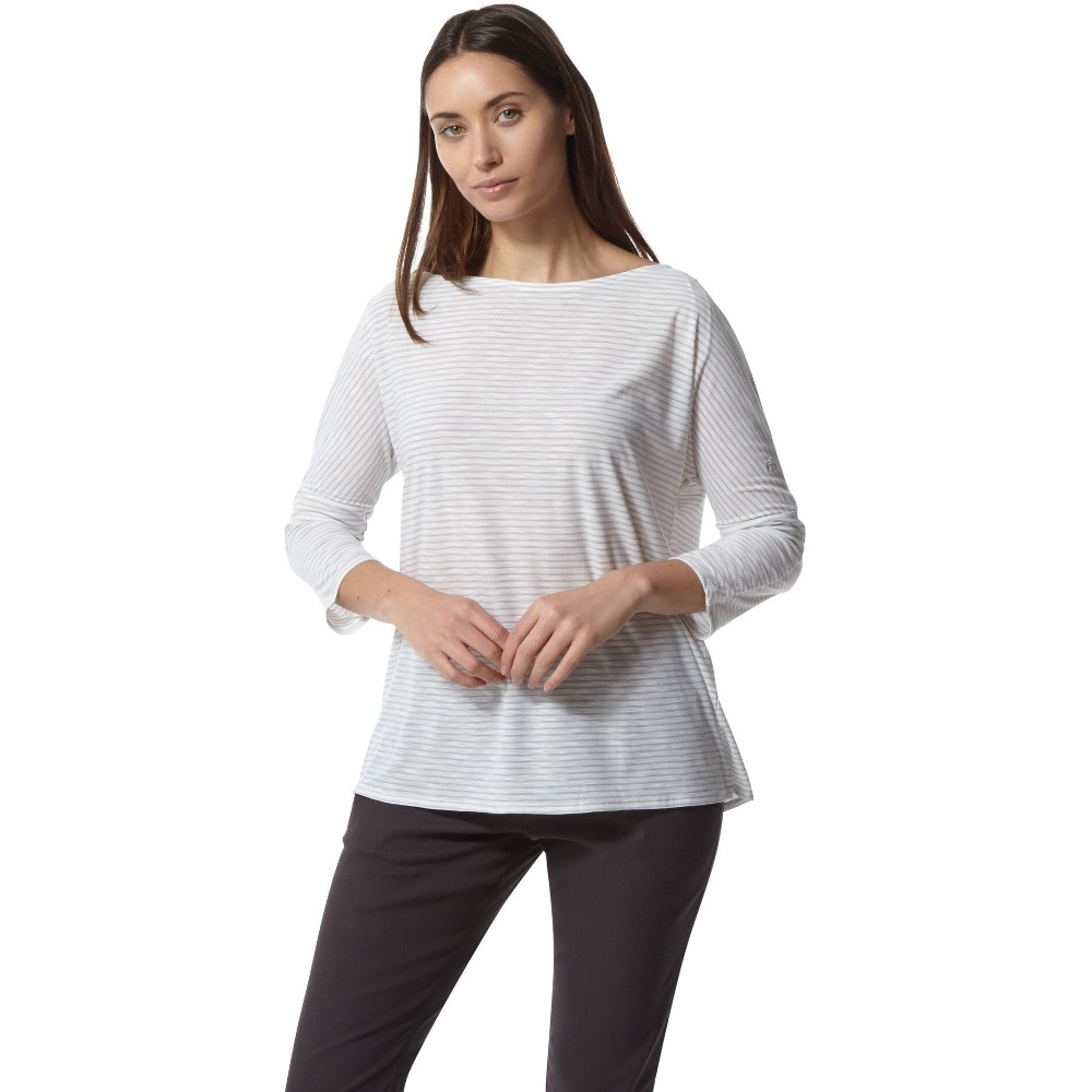 Craghoppers Womens Nosi Life Shelby Long Sleeve Summer Top 16 - Bust 40' (102cm)