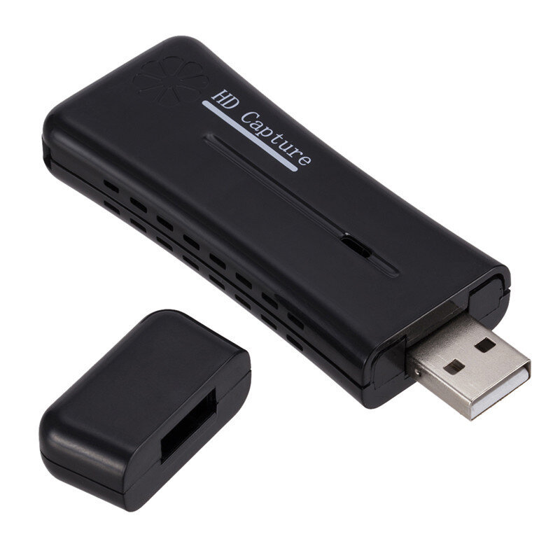 GRWIBEOU HDMI zu USB 2.0 Videoaufnahmekarte TV DVD Audio Videoaufnahmeadapterkarte für Computer HDTV Kamera