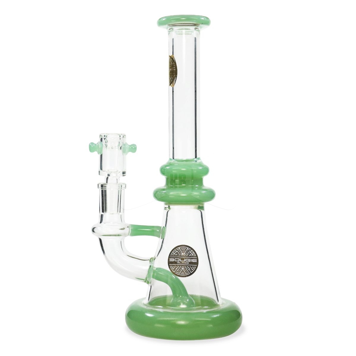 Bougie Glass Beaker with Diffused Down Stem