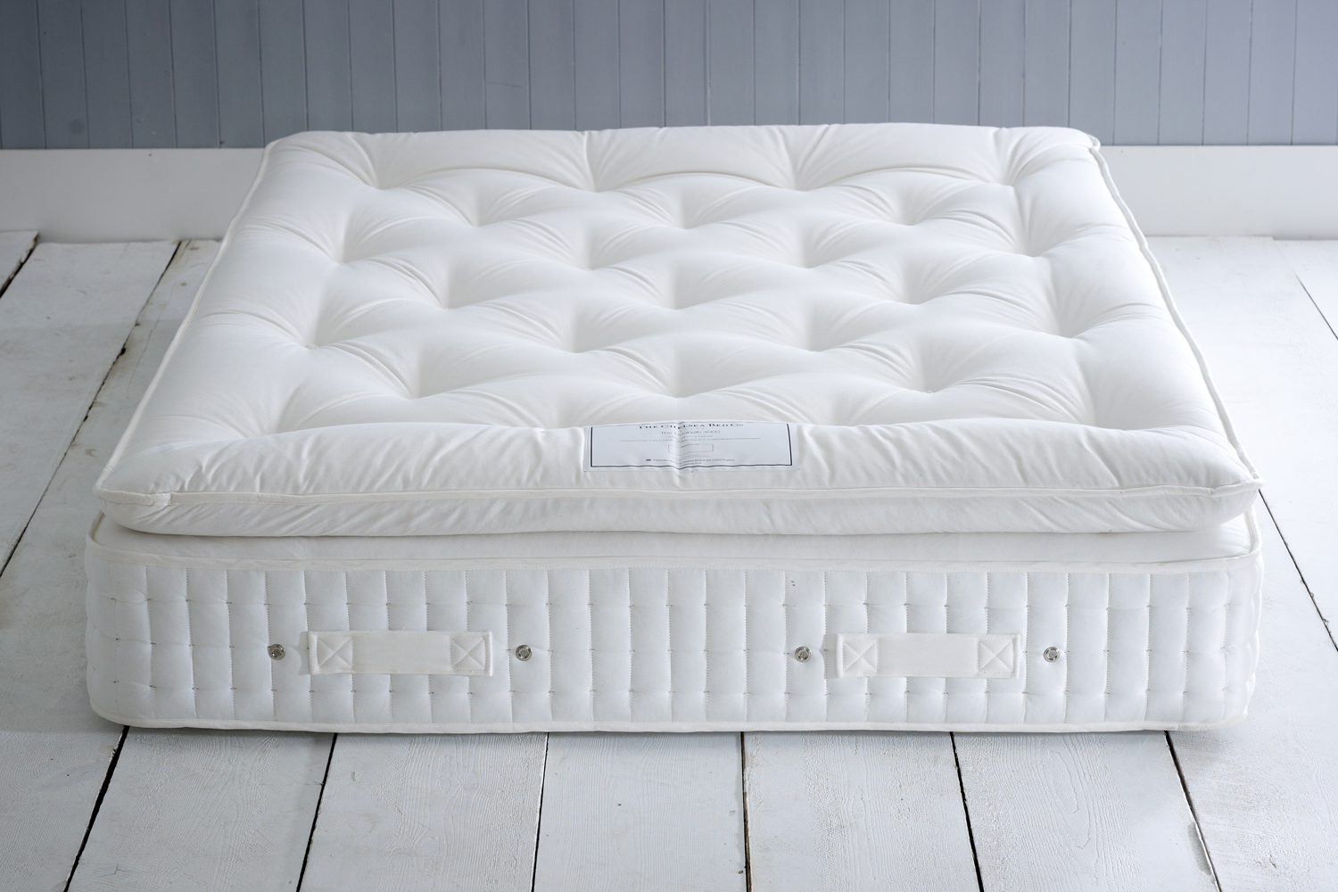 The Chelsea Bed Co The Elizabeth 4000 Pocket Latex Pillow Top Mattress - Double
