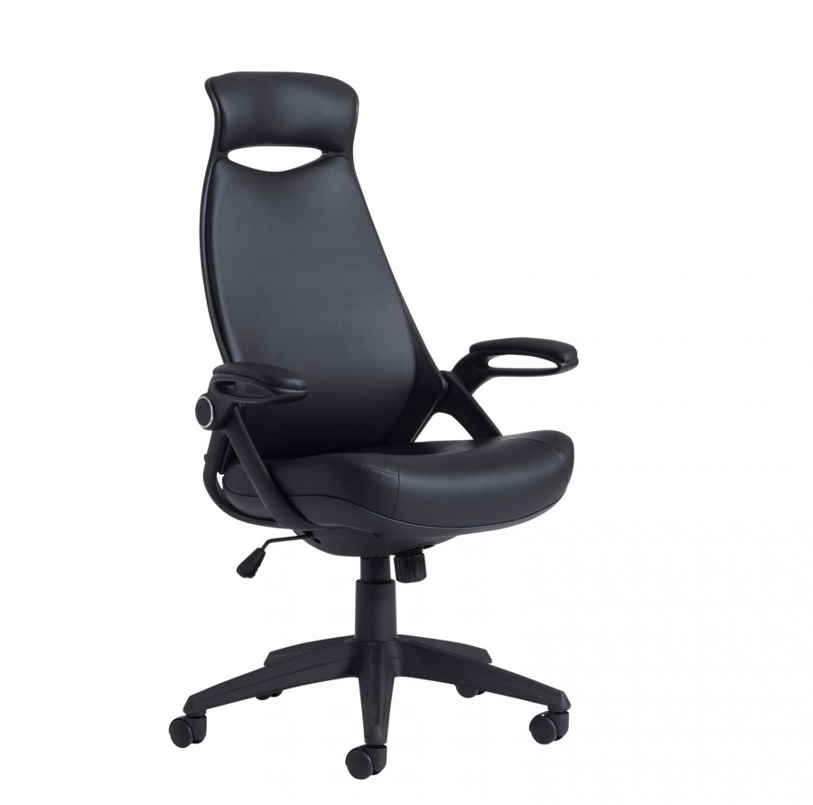 Tuscan High Back Office Chair In Black