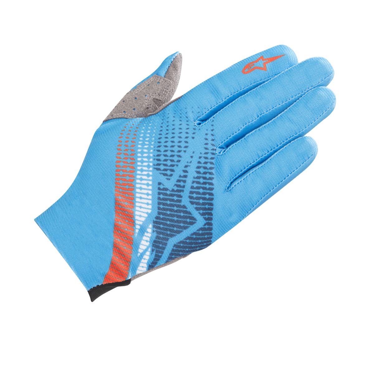 ALPINESTARS Predator Glove 2018 Bright Blue/Poseidon/Orange S