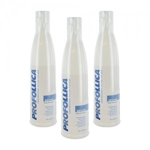 ProFollica Shampoing Revitalisant - Renforce Cheveux Amincis & Abimes - Homme & Femme - 3x236ml