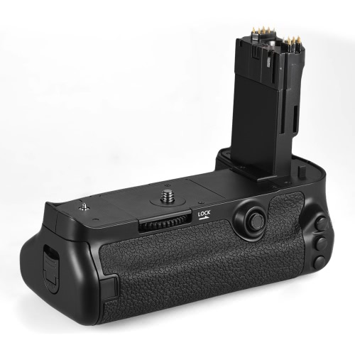 Andoer BG-1W Vertical Battery Grip Holder Replacement for BG-E20 for Canon EOS 5D Mark IV DSLR Camera