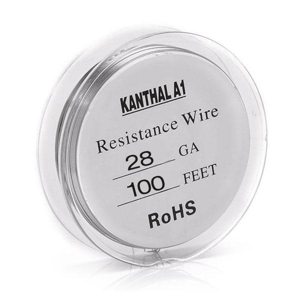 100F 30M Kanthal A1 Resistance Heating Coil Wire 28GA 0.32mm