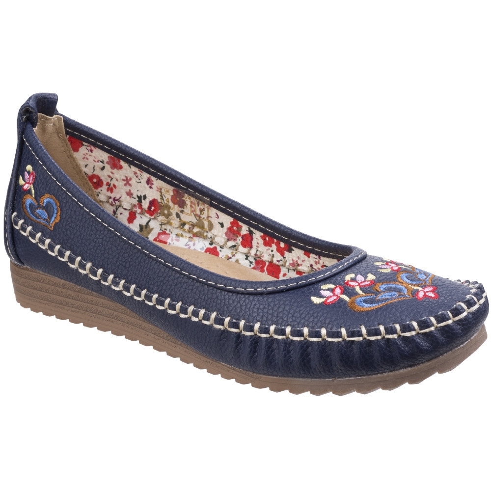 Fleet & Foster Womens/Ladies Algarve Moccasin Casual Slip On Shoes UK Size 3 (EU 36  US 5)