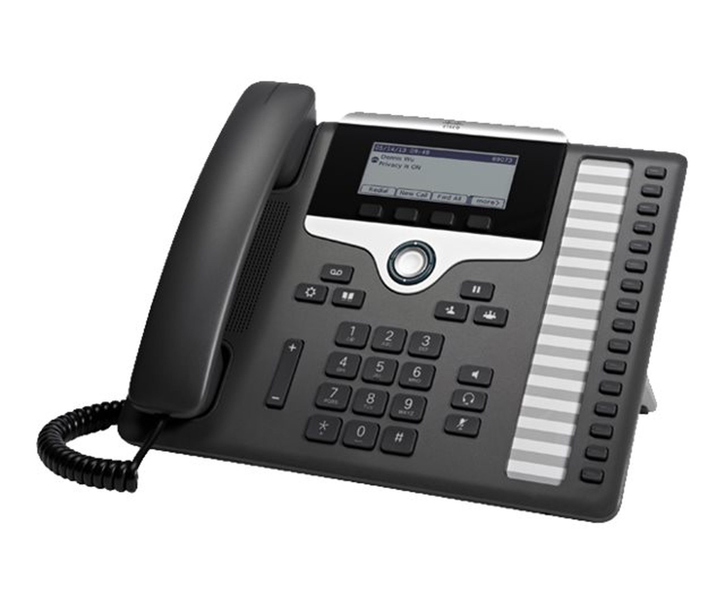 Cisco IP Phone 7861 - VoIP-Telefon - SIP, SRTP - 16 Zeilen