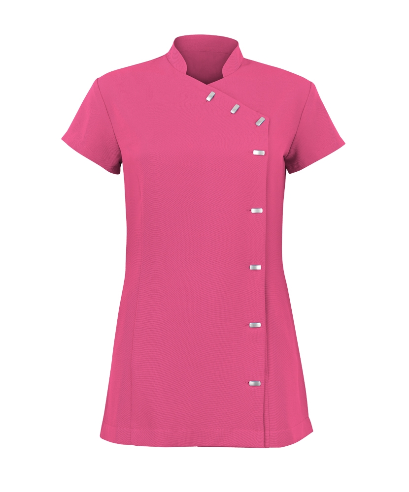 Alexandra women's Easycare wrap button beauty tunic