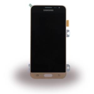 Original Ersatzteil Samsung - GH97-18748B - LCD Display / Touchscreen - J320 Galaxy J3 (2016) - Gold (GH97-18748B)