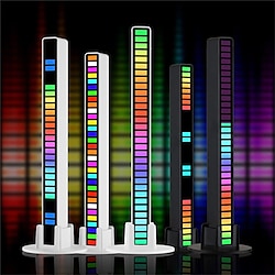 LED Light RGB Voice Control Rhythm Light Audio Induction lighting creative Car Music Lamp Atmosphere Decoration for Home Car miniinthebox