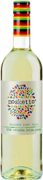 Mondo del Vino. Mosketto Bianco Jg. Cuvee aus Moscato, Braquetto Italien Piemont Mondo del Vino.