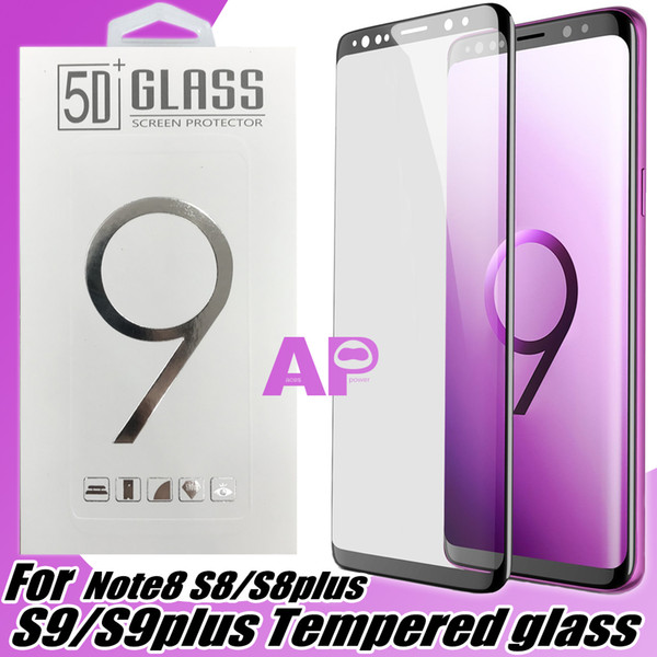 Screen Protectors For Samsung Galaxy Note 20 Ultra S20 Plus S10 S9 S8 Plus Edge Full Cover Tempered Glass Film With Package