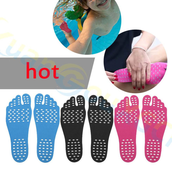 beach foot patch pads insoles men comfortable waterproof invisible anti-skid shoes mats women foot pads patch