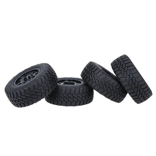 4Pcs/Set 1/10 Short Course Truck Tire Tyres for Traxxas HSP Tamiya HPI Kyosho RC Model Car