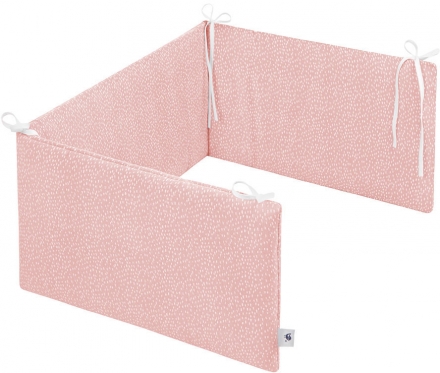 Zöllner Nestchen Comfort Soft 180cm Tiny Squares Blush