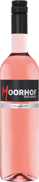 Moorhof Zweigelt Rose Jg. 2018 voraussichtlich verfügbar ab Februar 2019 uÖsterreich Burgenland Moorhof u
