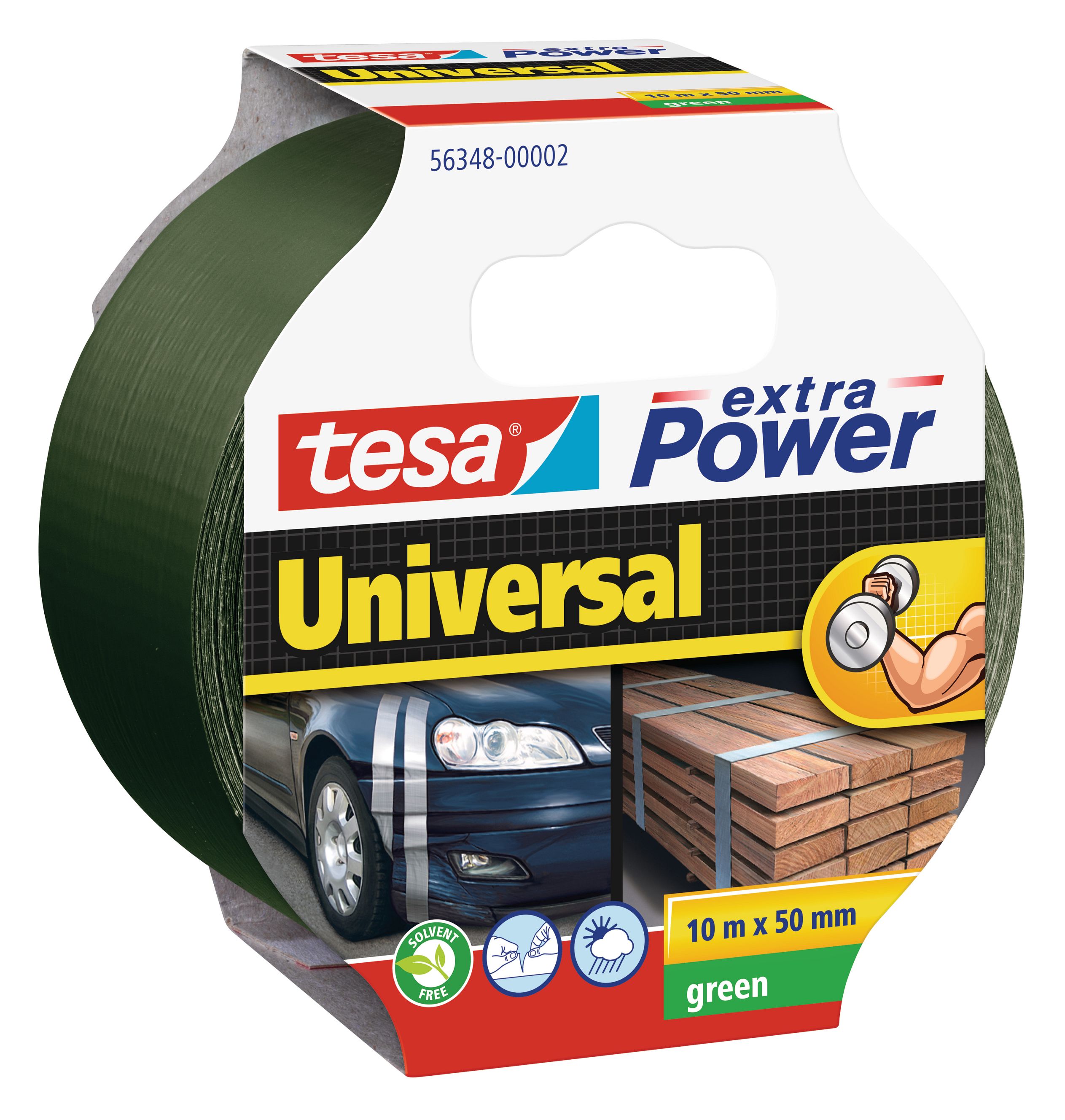 Tesa extra Power Universal Gewebeklebeband weiss - Tesa extra Power Universal Gewebeklebeband weiss