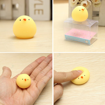 Mochi Fat Chicken Squishy Squeeze Cute Healing Toy Kawaii Collection Stress Reliever Gift Decor