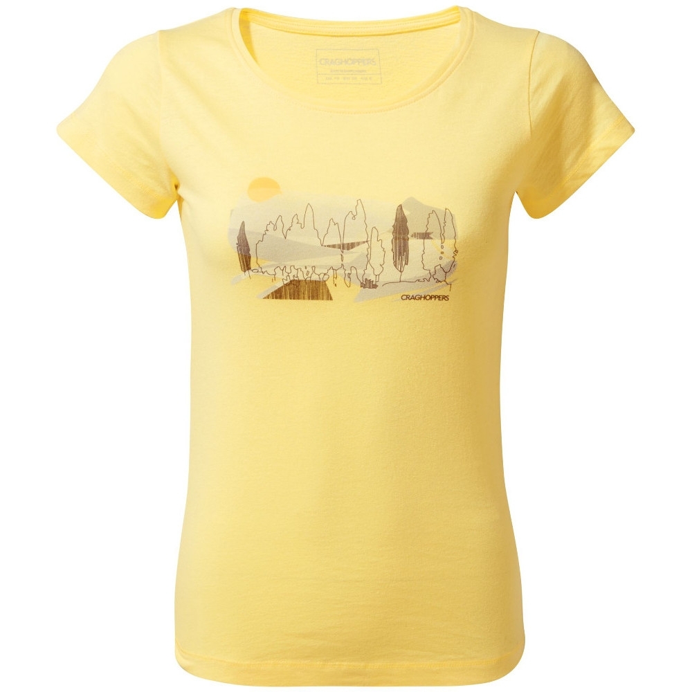 Craghoppers Womens Cornelia Short Sleeve Walking T Shirt 20 - Bust 44' (112cm)