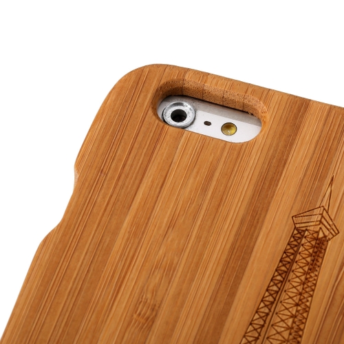 Lightweight Bamboo Fashion Environmental Pattern Protective Case Back Cover for iPhone 6 Plus