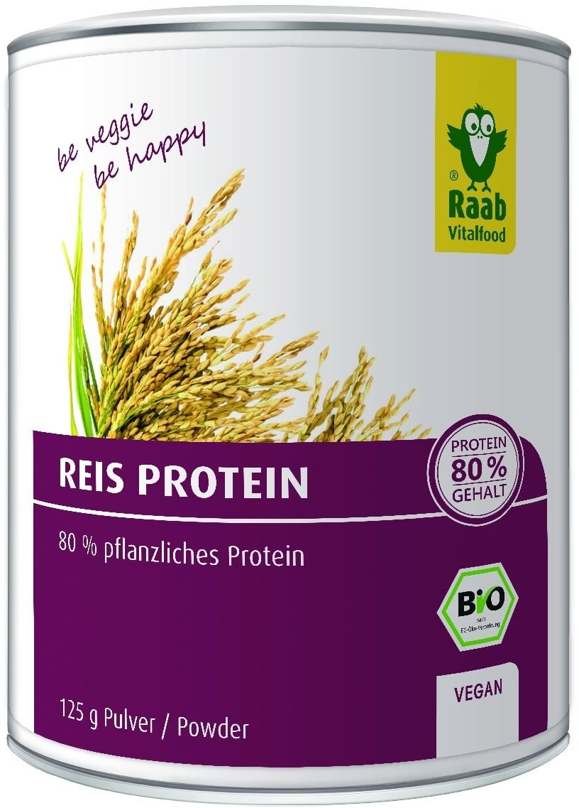 Raab Vitalfood Bio Reisprotein Pulver - 125 g