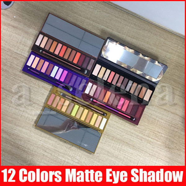 5 Styles Eye Makeup 12 color nude Honey heat Cherry Eyeshadow Palette Natural Matte Shimmer Reloaded Eye shadows palettes