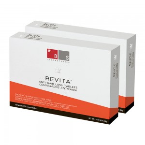 Revita Tabletten - Premium Erganzung fur dunnes Haar bei Mannern & Frauen - 30 Tabletten - 2er Pack