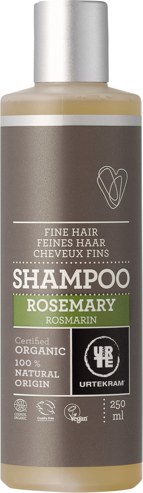 Urtekram Organic Rosemary Shampoo Fine Hair - 250 ml