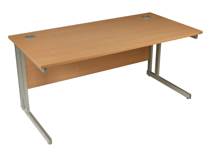 Momento Straight Office Desk 1600mm (Choice of Colours )