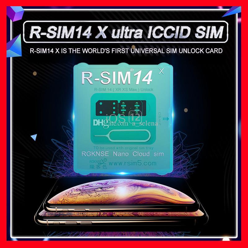 R-SIM 14 R sim14 RSIM14 R SIM 14 RSIM 14 unlock card iphone xs max IOS12.X iccid unlocking sim R-SIM14 free shipping