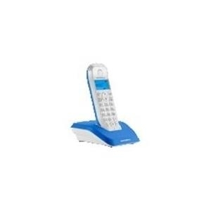 Motorola Startac S1201 - Schnurlostelefon mit Rufnummernanzeige/Anklopffunktion - DECT - weiß, Blau