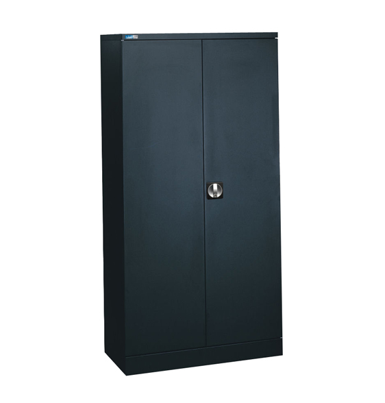 Metal Storage Cupboard 1950mm Blue with 4 Shelves