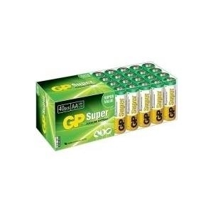 Gold Peak GP Super Alkaline Super Value Pack - Batterie 40 x AA Alkalisch (03015AB40)