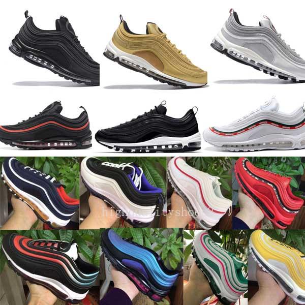 running shoes men and women og sports shoes gold silver bullet new color style discount sneakers shoes size eur 36-46