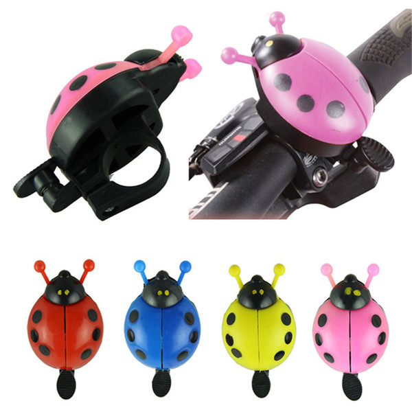 1 piece Funny Bicycle Bell Bicycle New Ladybug Riding Safety remind Outdoor Fun & Sports Bicycle Ring Camping Accessories