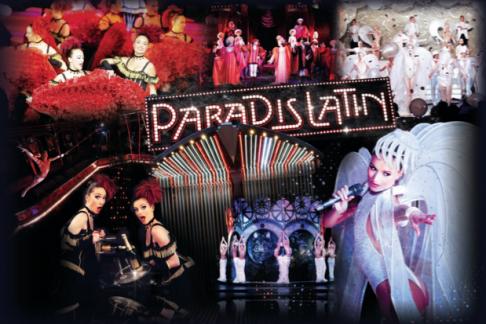 Paradis Latin - Espectáculo + Champán