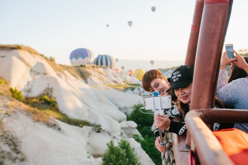 Hot Air Balloon Flight Over the Fairy Chimneys in Cappadocia