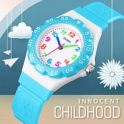 SKMEI Christmas Gift Trend Fashion Novel Children'S Watch Waterproof Quartz Pointer Watch Jelly Color Male And Female Student Sports Watch miniinthebox