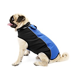Dog Winter Coat with Fur Collar Waterproof Puppy Warm Jacket Cosy Dog Cold Weather Vest with Harness Hole Windproof Pet Thick Apparel Fleece Lined Clothes for Small Medium Large Dogs Lightinthebox