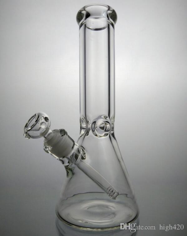 Thick Glass Water Pipes 9mm Thickness Glass Bongs Glass Water Smoking Glass Water Percolater Smoking Pipe Free Shiipping